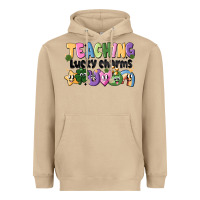 Mushroom Teaching Lucky Charms Heavyweight Hoodie - CowhideDigitalArt