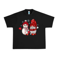 Black snowman gnome Urban Heavy Tee - JahusDesignShop
