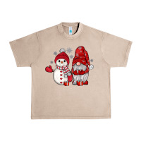 French Oak snowman gnome Urban Heavy Tee - JahusDesignShop