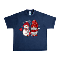 Navy snowman gnome Urban Heavy Tee - JahusDesignShop