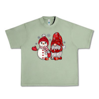 Oil Green snowman gnome Urban Heavy Tee - JahusDesignShop