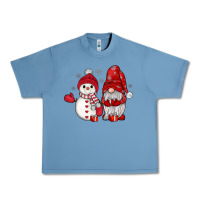 Pebble Blue snowman gnome Urban Heavy Tee - JahusDesignShop