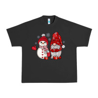 Pigment Black snowman gnome Urban Heavy Tee - JahusDesignShop
