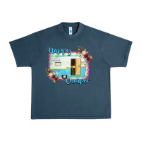 Midnight Navy Happy Camper Urban Heavy Tee - Bettercallsaul
