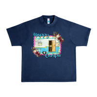 Navy Happy Camper Urban Heavy Tee - Bettercallsaul