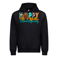 Black Happy Thanksgiving Urban Hoodie - Artiststas
