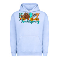 Pigment Grape Ice Happy Thanksgiving Urban Hoodie - Artiststas