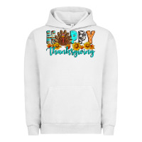 Pigment Lunar Rock Happy Thanksgiving Urban Hoodie - Artiststas