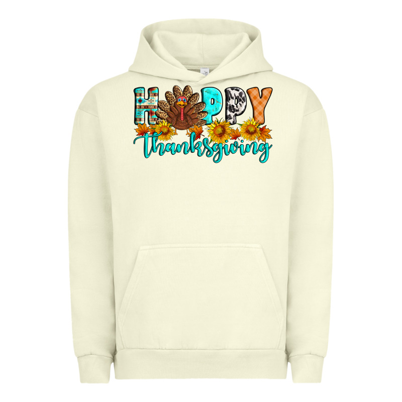 Happy Thanksgiving Urban Hoodie by Artiststas | Teevron
