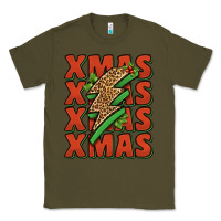 Army Green xmas lightning bolt Classic Tee - Jasminsmagicworld