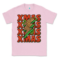 Bubblegum Pink xmas lightning bolt Classic Tee - Jasminsmagicworld