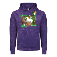 Cloud Purple Unicorn Dabbing with Shamrock for St. Patricks Day Vintage Hoodie - Bettercallsaul