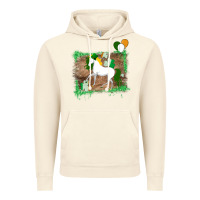 Vintage Artic Unicorn Dabbing with Shamrock for St. Patricks Day Vintage Hoodie - Bettercallsaul