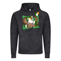 Vintage Black Unicorn Dabbing with Shamrock for St. Patricks Day Vintage Hoodie - Bettercallsaul
