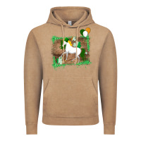 Vintage Coffee Unicorn Dabbing with Shamrock for St. Patricks Day Vintage Hoodie - Bettercallsaul