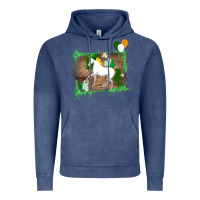 Vintage Denim Unicorn Dabbing with Shamrock for St. Patricks Day Vintage Hoodie - Bettercallsaul