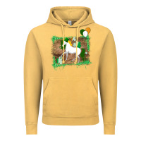 Vintage Mustard Unicorn Dabbing with Shamrock for St. Patricks Day Vintage Hoodie - Bettercallsaul
