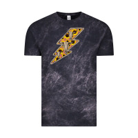 Cloud Black Sunflower and Skull Lightning Vintage Tee - Bettercallsaul