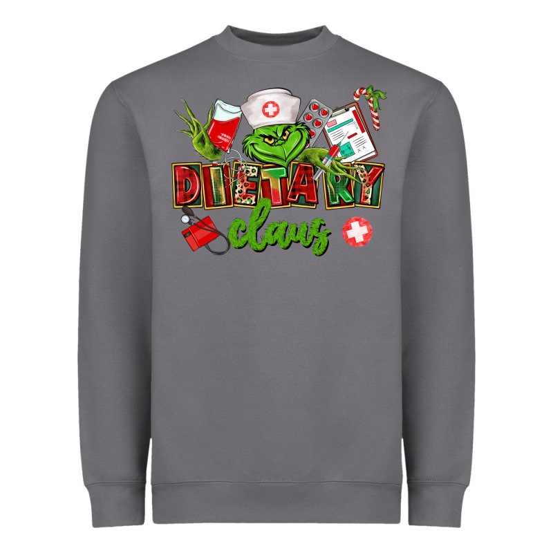 Dietary Claus Heavyweight Sweatshirt by CowGirlArtShop | Teevron