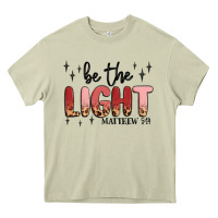 Mossy be the light Heavy Core Tee - MaliasSmallBusiness
