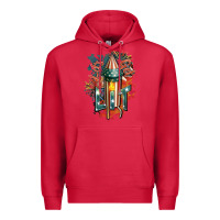 Cardinal Let's get lit Premium Hoodie - FaDigitalArtStudio
