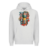 Dove Grey Let's get lit Premium Hoodie - FaDigitalArtStudio