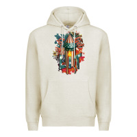 Oatmeal Heather Let's get lit Premium Hoodie - FaDigitalArtStudio