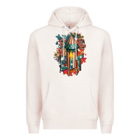 Pale Pink Let's get lit Premium Hoodie - FaDigitalArtStudio