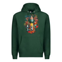 Sports Green Let's get lit Premium Hoodie - FaDigitalArtStudio