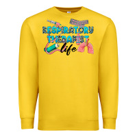 Lemon Western Respiratory Therapist Life Premium Sweatshirt - LillyAllenDesigns
