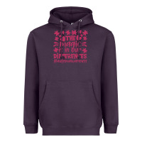 Plum the magic is in our diference Heavyweight Hoodie - CowhideDigitalArt