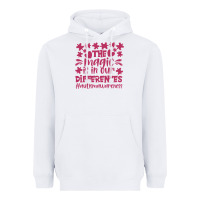 White the magic is in our diference Heavyweight Hoodie - CowhideDigitalArt