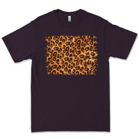 Plum leopard background Premium Tee - NancyCooperArtShop