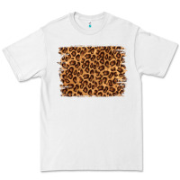 White leopard background Premium Tee - NancyCooperArtShop