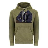 Vintage Olive retriever sailor 2 Vintage Hoodie - RanaPortraitStore