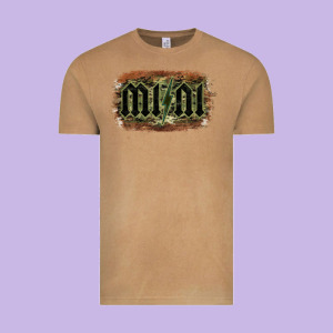 Camouflage Patterned Mini Tried Vintage Tee Designed By Bettercallsaul