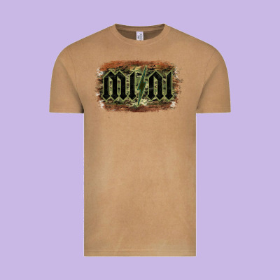 Camouflage Patterned Mini Tried Vintage Tee Designed By Bettercallsaul