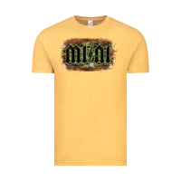 Vintage Mustard Camouflage Patterned Mini Tried Vintage Tee - Bettercallsaul