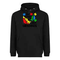 Black the magic is in our differences Heavyweight Hoodie - CowhideDigitalArt