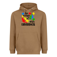 Toasted Coconut the magic is in our differences Heavyweight Hoodie - CowhideDigitalArt