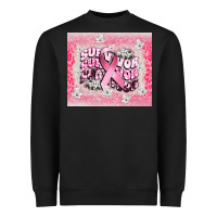 Black survivor cancer awareness Heavyweight Sweatshirt - CowGirlArtShop