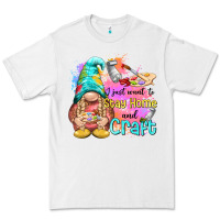 White i just want stay home and craft Premium Tee - NancyCooperArtShop