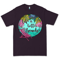 Plum life is better at the beach Premium Tee - JahusDesignShop