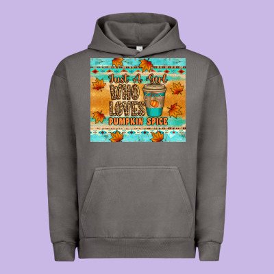 Just A Girl Who Loves Pumpkin Spice Tumbler Urban Hoodie Designed By Artiststas