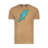 Turquoise Lightning Vintage Tee | Teevron