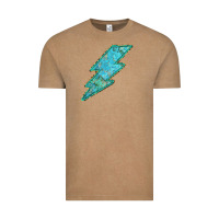 Vintage Coffee Turquoise Lightning Vintage Tee - Bettercallsaul