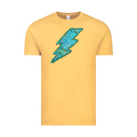 Vintage Mustard Turquoise Lightning Vintage Tee - Bettercallsaul