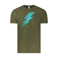 Vintage Olive Turquoise Lightning Vintage Tee - Bettercallsaul