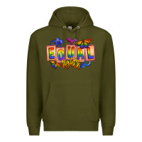 Army Green Equal rights Premium Hoodie - FaDigitalArtStudio