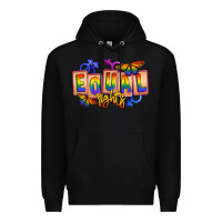 Black Equal rights Premium Hoodie - FaDigitalArtStudio